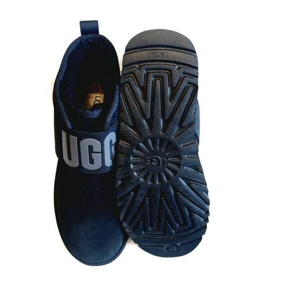 UGG Neumel II Mens Size 9 Graphic Spell Out Ankle Chukka Boots Black 1119392 - Picture 7 of 8